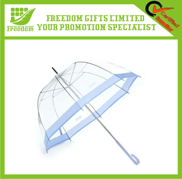 Promotional Printed Bubble PVC Clear Umbrella