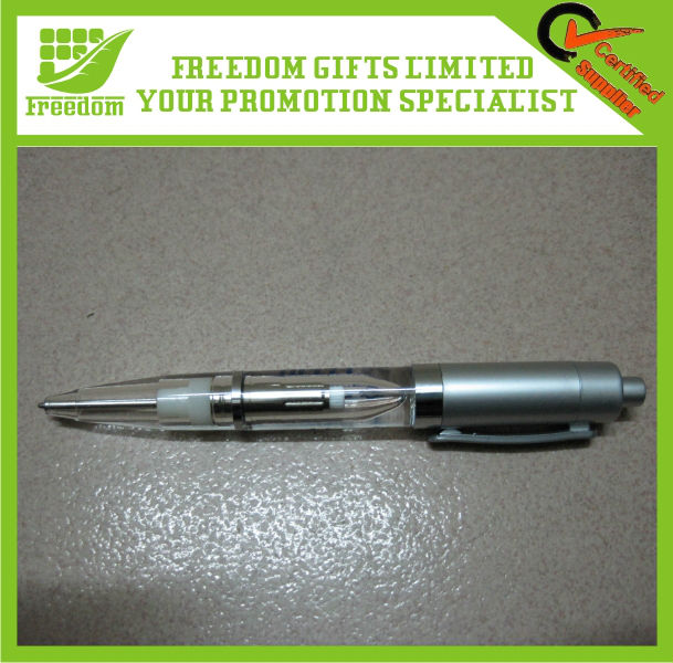 Logo Branded Promotional LED Flashing Pen