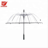 Cheaper Colorful Transparent PVC Umbrella