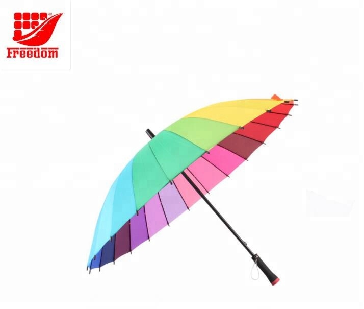 Promotional Cushion Handle 24K Rib Umbrella