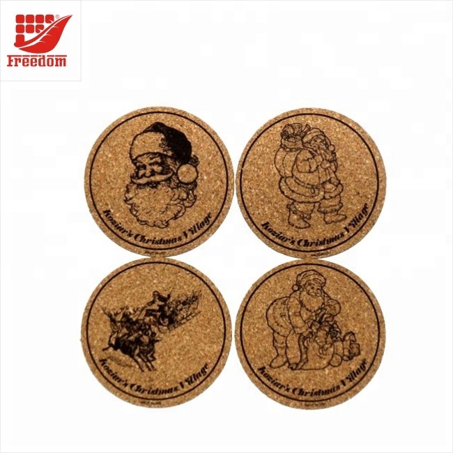 Hot Sales Durable Cork Drink Coasters