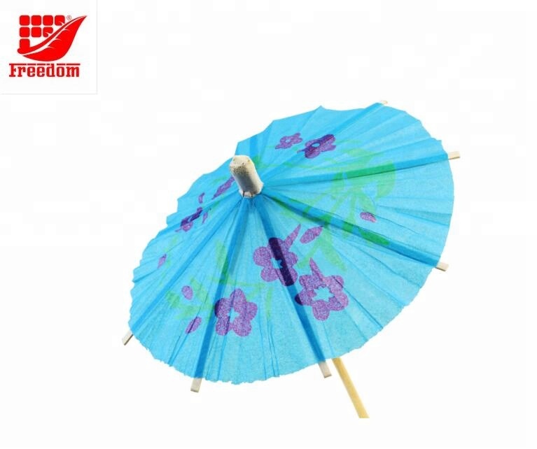 Hot Selling Promotional Custom Logo Printed Cocktail Umbrella