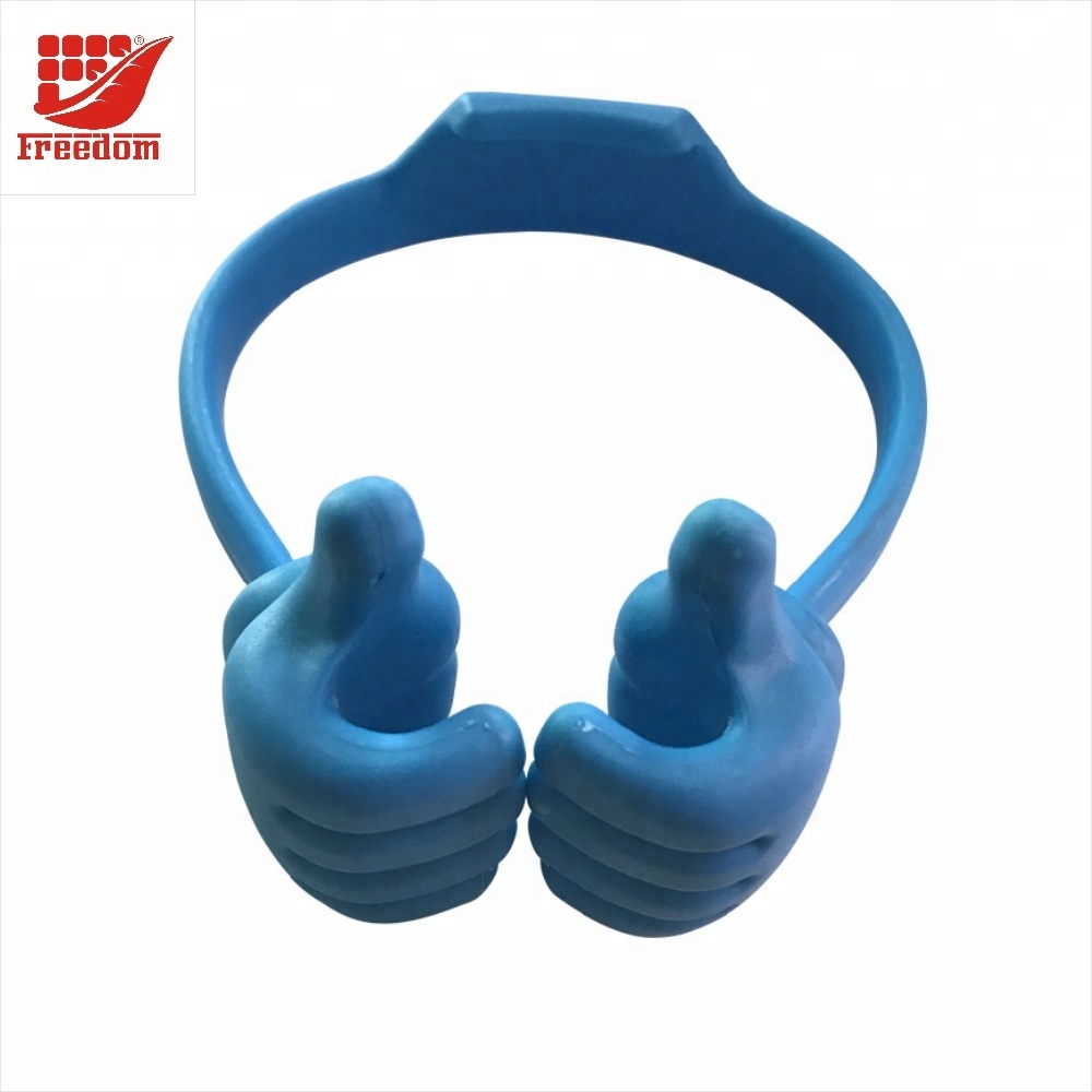 Silicone Mobile phone Holder Thumbs Modeling Phone Stand Bracket Holder Mount for Cell phone Tablets Universal