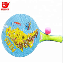 Funny Plastic Beach Ball Racket Games