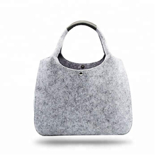Good Quality Custom Logo Felt Handbag