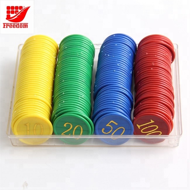 Free Poker Chips with Printed Logo for Promotion