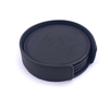 Wholesale Round Leather Cup Coaster Coffee Drink PU Mat