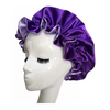 Wholesale Custom Double Layer Custom Silk Hair Satin Bonnet