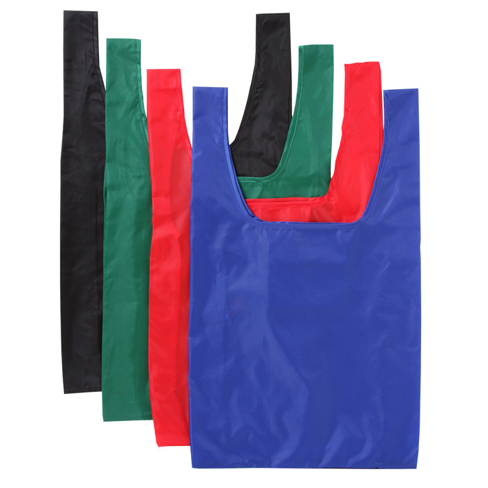 Factory Direct Supply Eco Friendly Poly Bag Reusable Nylon Foldable Tote Bag