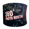 Custom Logo Portable Tension Fabric Trade Show 360 Photo Booth Enclosure Backdrop