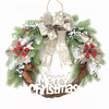 Wholesale Cheap Price Christmas Garland Christmas Wreath Garland For Door Hanging
