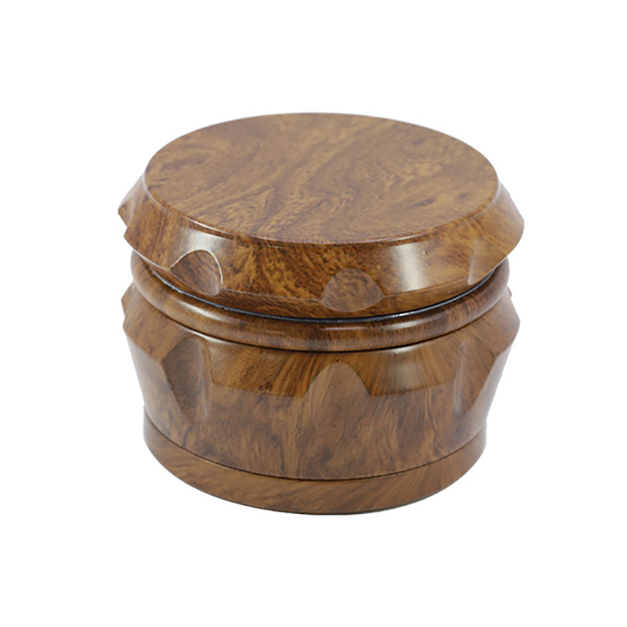 Amazon Hot Selling Wooden Tobacco Grinder Custom Logo Biodegradable Herb Grinder