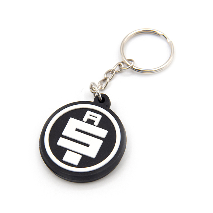 Amazon Hot Sale Custom Rubber 2D Soft PVC Keychain Key Chain