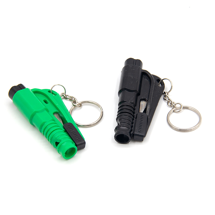 High Quality Mini Car Window Breaker Emergency Safety Hammer Keychain