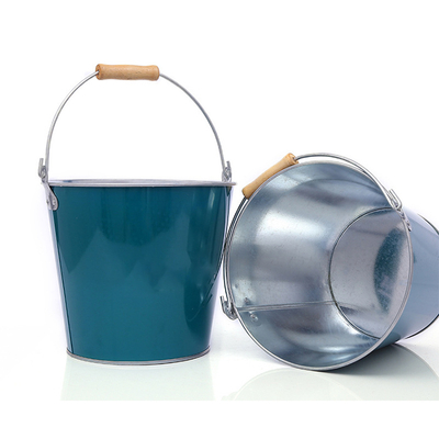 Amazon Hot Sale Metal Tin Bucket Ice Bucket Custom Cheap Galvanized Beer Ice Bucket
