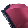 Custom Desigh Folding Umbrella With Lace For Lady