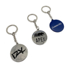 Custom Design Silver Plated Metal Keychain Key Chains Keyring