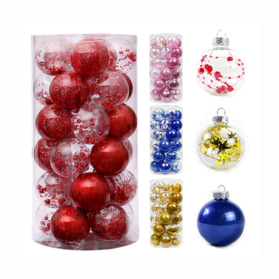 High Quality Plastic Ornament Christmas Balls LED Christmas Decoration Balls