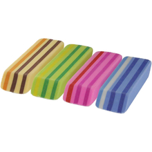 Wholesale Cheap Price Eraser Promotional Assorted Color Rainbow Pencil Eraser Rubber