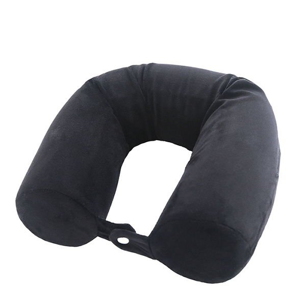Factory Price U Shaped Travel Neck Cushion Cylindrical Memory Foam Travel Pillow