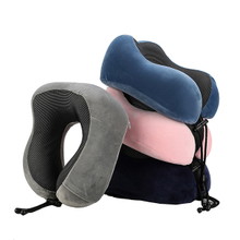3 In 1 U Shape Neck Pillow Comfortable Memory Foam Travel Office Neck Pillow