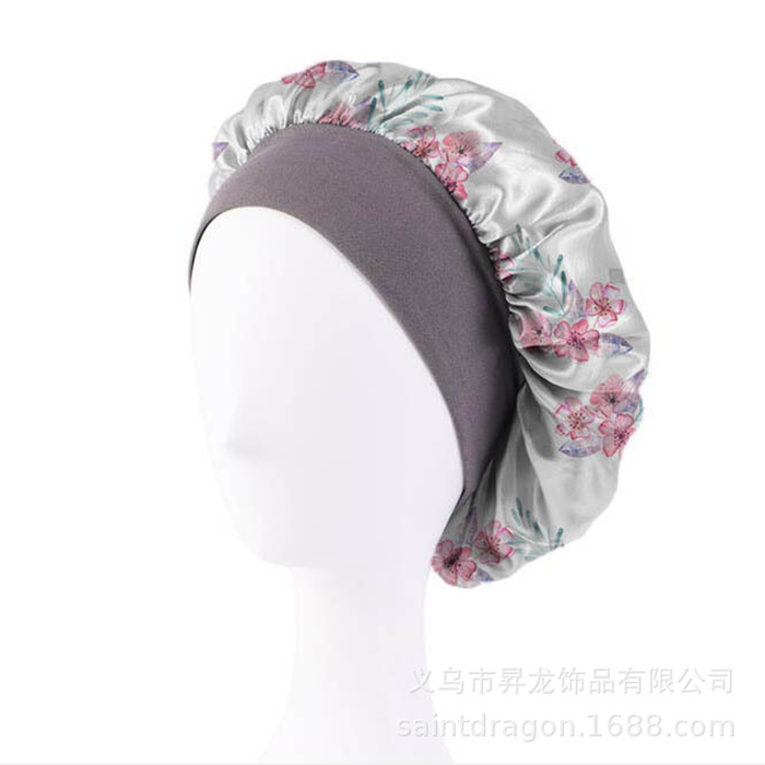 Factory Price Custom Designers Bonnets Cheap Silk Satin Bonnet Hair