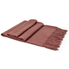 OEM Soild Color Pashmina Scarf Women Stylish Warm Wholesale Custom Tassel Cashmere Scarf