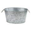 Wholesale Cheap Price Food Grade Oval Galvanized Tin Ice Bucket