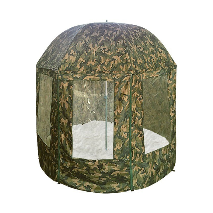 Amazon Hot Sale Custom Sun Protection Outdoor Camouflage Fishing Umbrella Parasol