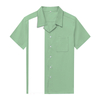 Top Quality Men Short Sleeve Digital Printed Casual Shirts