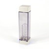 Amazon Hot Selling Portable Transparent Bottle Juice Leak-proof Square Water Bottle