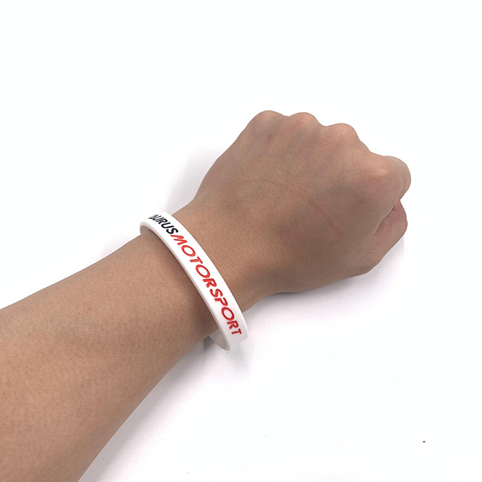 Factory Price Customized Printed Silicone Wristband Promotional Gift Silicone Bracelet