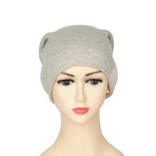 Custom Luxury Cashmere Hat Fashion Plain Warm Beanie Knitted Hats And Caps