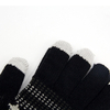 Amazon Hot Sale Touch Screen Gloves Pashmina Acrylic Jacquard Winter Women Knit Glove