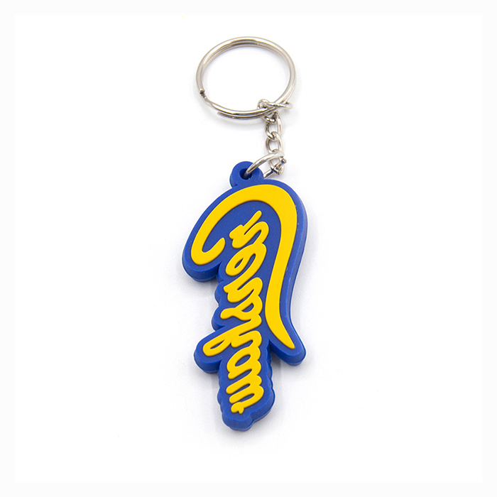 Wholesale Cheap Price Souvenir Gifts Custom 2D 3D Soft Cartoon PVC Rubber Keychain