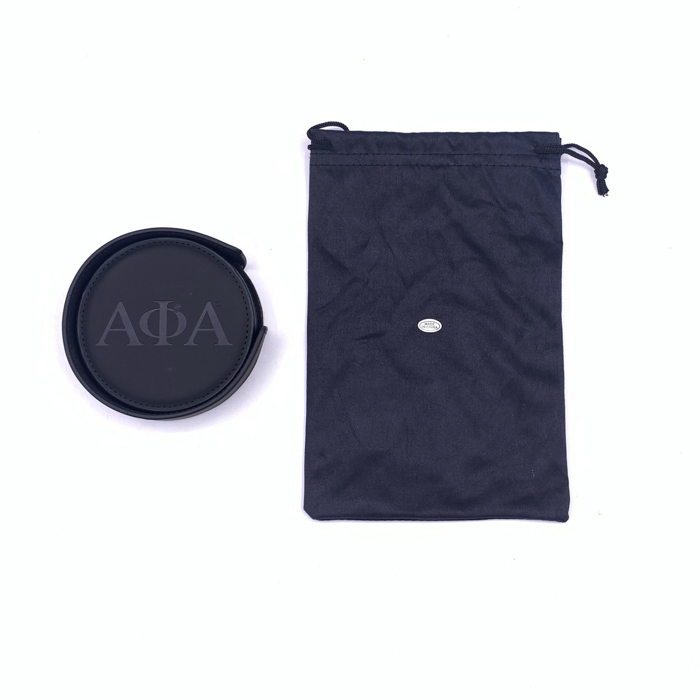 Wholesale Round Leather Cup Coaster Coffee Drink PU Mat