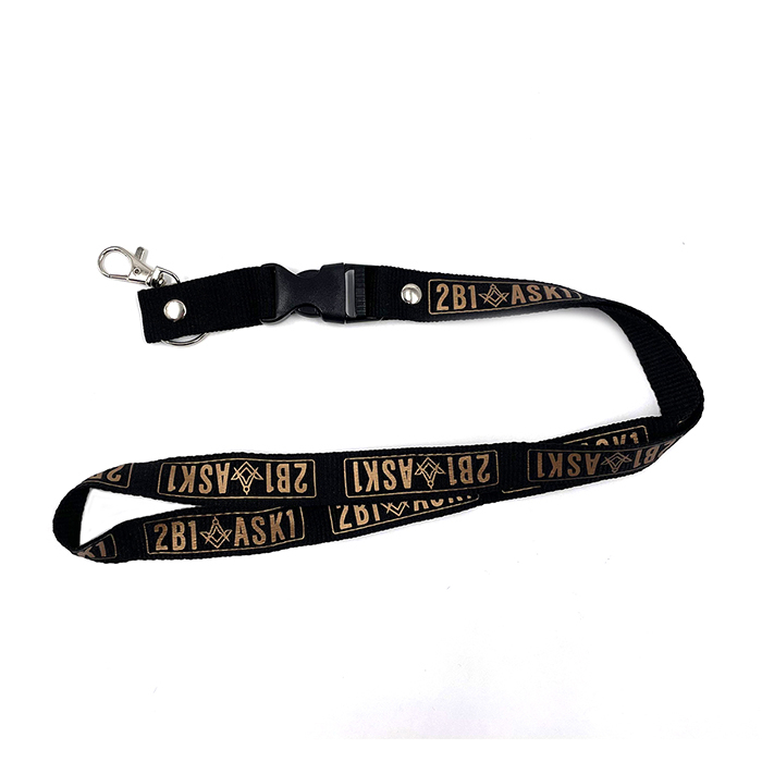 Custom Design Logo Printed Polyester Lanyards For Mobile Phone