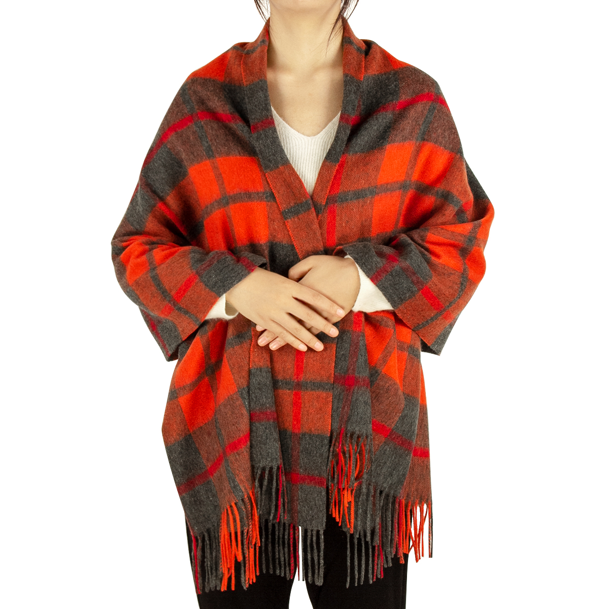 Factory Price Women Pashmina Scarf Cheap Soft Cashmere Scarves With Tassel