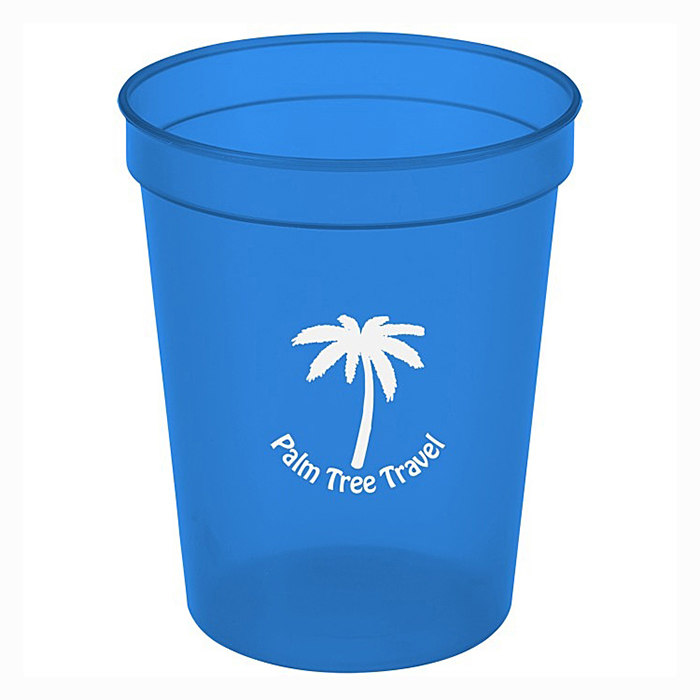 Amazon Hot Sale Custom Personalized Translucent Plastic Stadium Cups