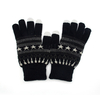 Amazon Hot Sale Touch Screen Gloves Pashmina Acrylic Jacquard Winter Women Knit Glove