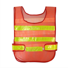 Custom Design Reflective Tape Safety Vest Cycling Mesh Safety Vest