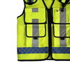 Amazon Hot Sale Custom Reflective Vest With Pockets High Visibility Police Safety Vest