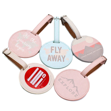 Custom Design Round Shape ID Luggage Luggage Tag Baggage Tag