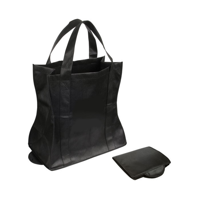 Wholesale Eco Friendly Reusable Non Woven Folding Bag With Printing Logo