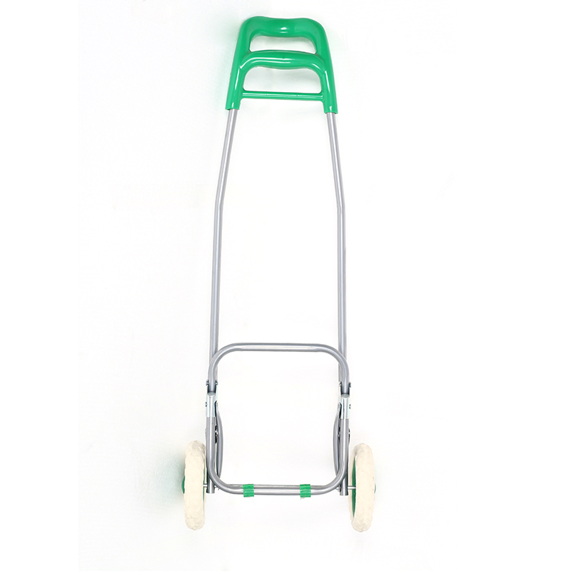 Wholesale Portable Hand Push Cart Shopping Mall Trolley Bag Foldable Shopping Trolley With Single Wheel