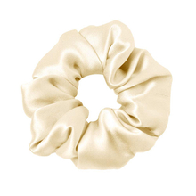 High Quality Luxury 100% 6A Silk Hair Elastic Scrunchy Satin Silk Scrunchie