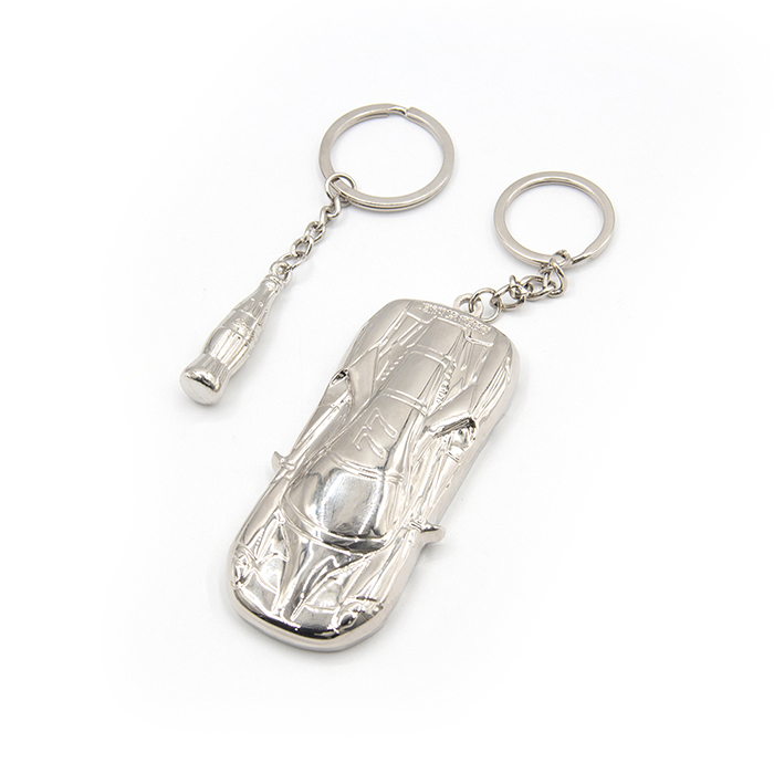 Wholesale Cheap Price Custom Personalized Metal 3D Toy Car Model Shaped Keyring Keychain