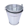 Amazon Hot Sale Custom Logo Galvanized Cooler Wine Chiller Metal Steel Ice Buckets For Beer
