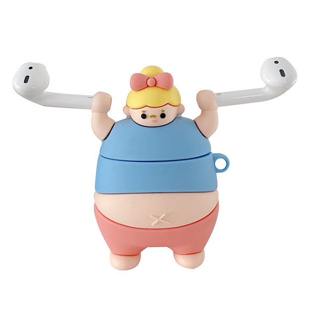 High Quality Cute Cartoon Wireless Headset Case Silicone Airpods Case Cover