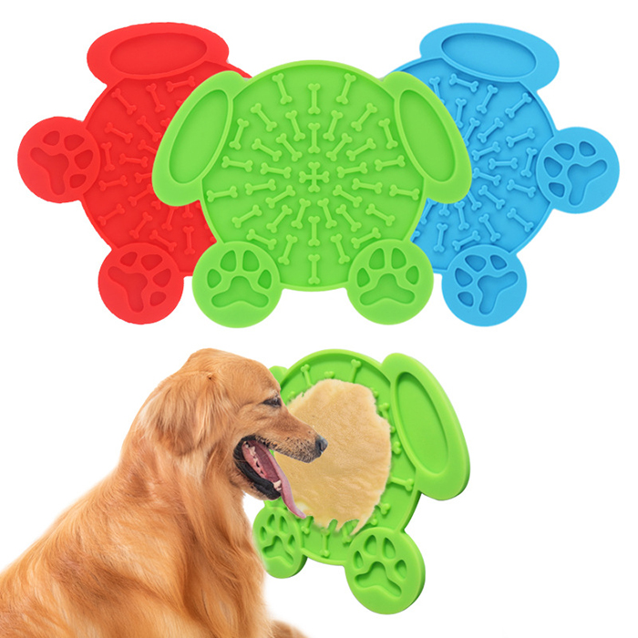 High Quality Custom Silicone Dog Lick Mat Personalized Pet Feeding Mat